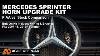 Mercedes Sprinter Horn Upgrade Kit Stock Vs Piaa Comparison