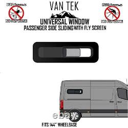 Mercedes Sprinter Passenger Side Sliding BUNK Window 790mm x 240mm + FLY SCREEN