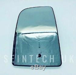 Mercedes Sprinter Wing Mirror HEATED Upper Large Glass PUSH On Left Side 2006-17