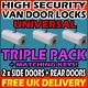 Mercedes Vito Sprinter Citan High Security Dead Locks For Side & Rear Van Doors