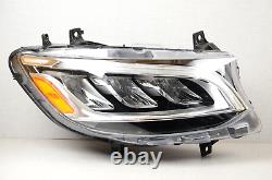 Mint! 19-22 Mercedes Sprinter LED Headlight Set Pair Left Right LH RH Side OEM