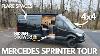 Must See Van Tour Full Mercedes 4x4 Sprinter Tour With A Hidden Bathroom