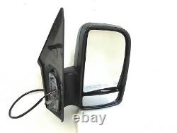 New Fits 06-18 Mercedes Sprinter Right Side Mirror Short Arm Heated Power Signal
