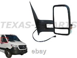 New Fits 2006-2018 Sprinter Right Side View Mirror Long Arm Heated Power Signal