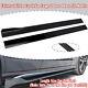 Pair 2m Extensions Side Skirts Panel For Honda Civic Accord Coupe Sedan 9th 10th