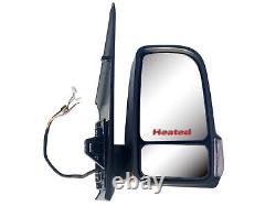 Pair Left+Right Side Door Mirror Power for 19-24 Mercedes/Freightliner Sprinter