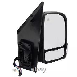 Pair Left+Right Side Door Mirror Power for 19-24 Mercedes/Freightliner Sprinter