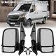 Pair Right+left Side Heated Mirror For Mercedes Freightliner Sprinter 2019-2022