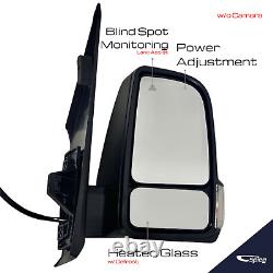 Pair Side Mirror for 2019-2024 Freightliner Mercedes Sprinter with BSM Heated