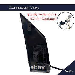 Pair Side Mirror for 2019-2024 Freightliner Mercedes Sprinter with BSM Heated