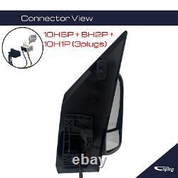 Pair Side Mirror for 2019-2024 Freightliner Mercedes Sprinter with BSM Heated