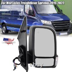 Passenger Right Side Door Mirror For Mercedes Freightliner Sprinter 2019-2022