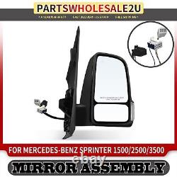 Passenger Side Manual Folding Mirror with Heated for Mercedes-Benz Sprinter 1500