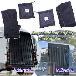 Rear+ Side Door Magnetic Sprinter Van Bug Fly Screen for Mercedes-Benz & Others