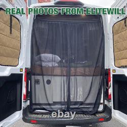 Rear+ Side Door Magnetic Sprinter Van Bug Screen for Mercedes-Benz Mid High Roof