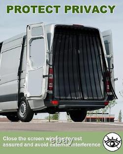 Rear+ Side Sliding Door Magnetic Sprinter Van Bug Fly Screen for Mercedes-Benz