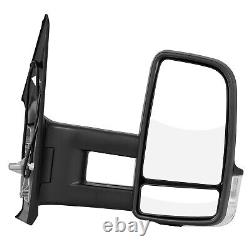 Rh Passenger Side Long Arm Mirror Extended For Mercedes Sprinter W907 2019-2023