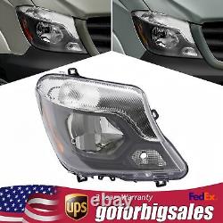 Right Halogen Headlight Passenger Side Headlamp For 2014-2018 Mercedes Sprinter