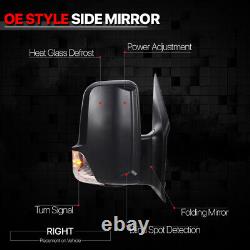 RightPassenger Side Power+Heated+BSD Door Mirror for 06-14 Dodge/Benz Sprinter