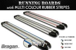 Running Boards MY3 To Fit Mercedes Sprinter SWB 2014-2018 Multi Colour SILVER