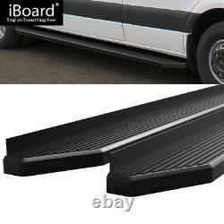 Satin Black 6 iBoard Side Step Nerf Bar Fit 10-18 Dodge Mercedes-Benz Sprinter