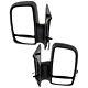 Set Of 2 Mirrors Driver & Passenger Side For Mb Mercedes Van Sprinter 3500 Pair