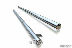 Side Bars For Mercedes Sprinter MWB 2006 2014 Polished Stainless Steel Skirts