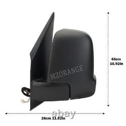 Side Mirror For 2019-22 Mercedes/Freightliner Sprinter Left Driver WithBlind Spot