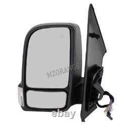 Side Mirror For 2019-22 Mercedes/Freightliner Sprinter Left Driver WithBlind Spot