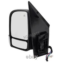 Side Mirror For 2019-22 Mercedes/Freightliner Sprinter Left Driver WithBlind Spot