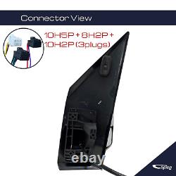 Side Mirror for 2019-2024 MB Sprinter Van with Power Folding Passenger Side