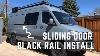 Sprinter Van Conversion Sliding Door Rail Upgrade