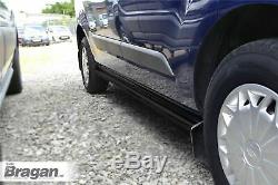 To Fit 2014-2018 Mercedes Sprinter MWB BLACK Stainless Steel Side Bars Tubes Van