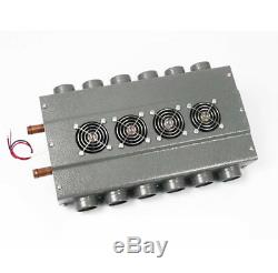 Universal Dual Side 12 Port Heater 16 Pass All Copper Coil 12V For Car SUV Truck