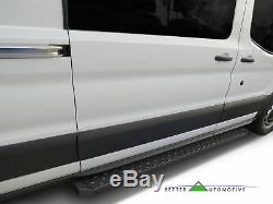 Utility Steel Running Board Side Step Nerf Bar for 10-19 Mercedes Benz Sprinter