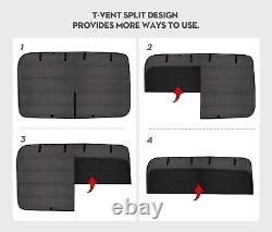 VANNCAMP Passenger Side Middle Window Cover for 2007-2022 Mercedes-Benz Sprinter
