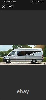 VW Crafter/Mercedes Sprinter Side Recess Campervan Vinyl Decal LWB