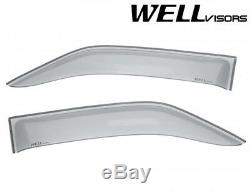 WellVisors For 10-17 Mercedes Benz Sprinter Side Window Vents Visors Deflectors