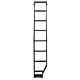 Westin Mesa Side Ladder Fits 19-23 Mercedes Benz Sprinter 1500 2500 3500 15-0003