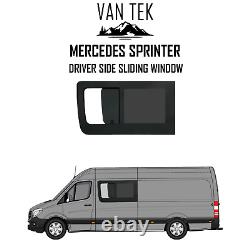 2 x Vitres coulissantes Mercedes Sprinter 2007 2025 144 et 170