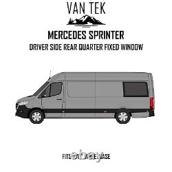 Fenêtre arrière quart solide côté conducteur Mercedes Sprinter 170 2018-2023