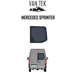 Fenêtre de porte de chargement côté passager Mercedes Sprinter 18 23 AVEC KIT DE MONTAGE + FINITION