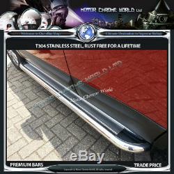 Fits Mercedes Sprinter Side Bars Steps 2007 Plaque D'assemblage Chrome + Onw Ss Medium