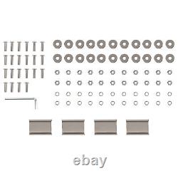 Kit de barres de toit latérales s'adapte au Mercedes Benz Sprinter 170 empattement 07-20 en aluminium