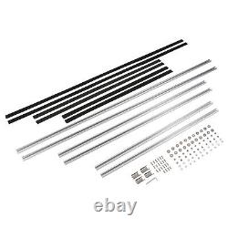 Kit de barres de toit latérales s'adapte au Mercedes Benz Sprinter 170 empattement 07-20 en aluminium