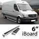 Marchepied Latéral De Style Aps Running Board 6 Pouces Pour Dodge Mercedes-benz Sprinter 10-24