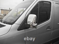 Mercedes Sprinter W907 2018+ Van Wing Côté Miroir Couvre Droite Et Gauche Chrome