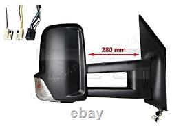 Miroir Latéral Tyc Noir Droit Pour Mercedes Sprinter 907 910 4-t 18- 9108108602