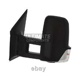 Miroir de porte latérale long bras manuel pour Mercedes Sprinter Van 2006-2019, côté passager