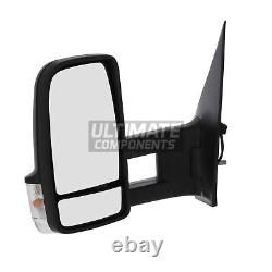 Miroir de porte latérale long bras manuel pour Mercedes Sprinter Van 2006-2019, côté passager